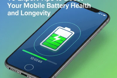 10 Expert Tips to Boost Your Mobile Battery Health and Longevity